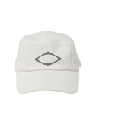 (W) Mischief Rhombus Running Cap White