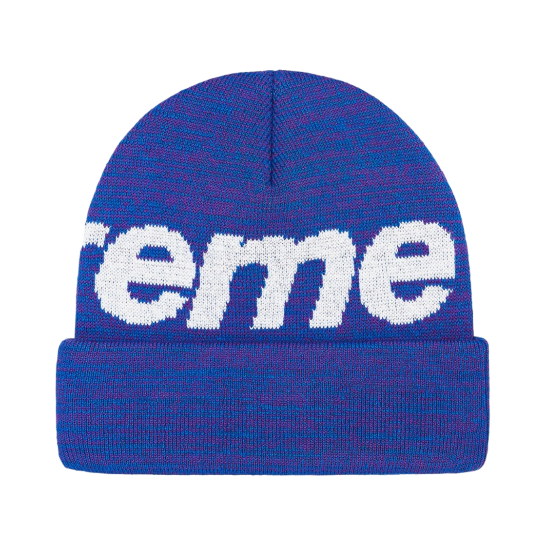 슈프림 빅 로고 비니 블루 스태틱 - 21FW(Supreme Big Logo Beanie Blue Static - 21FW) - 2
