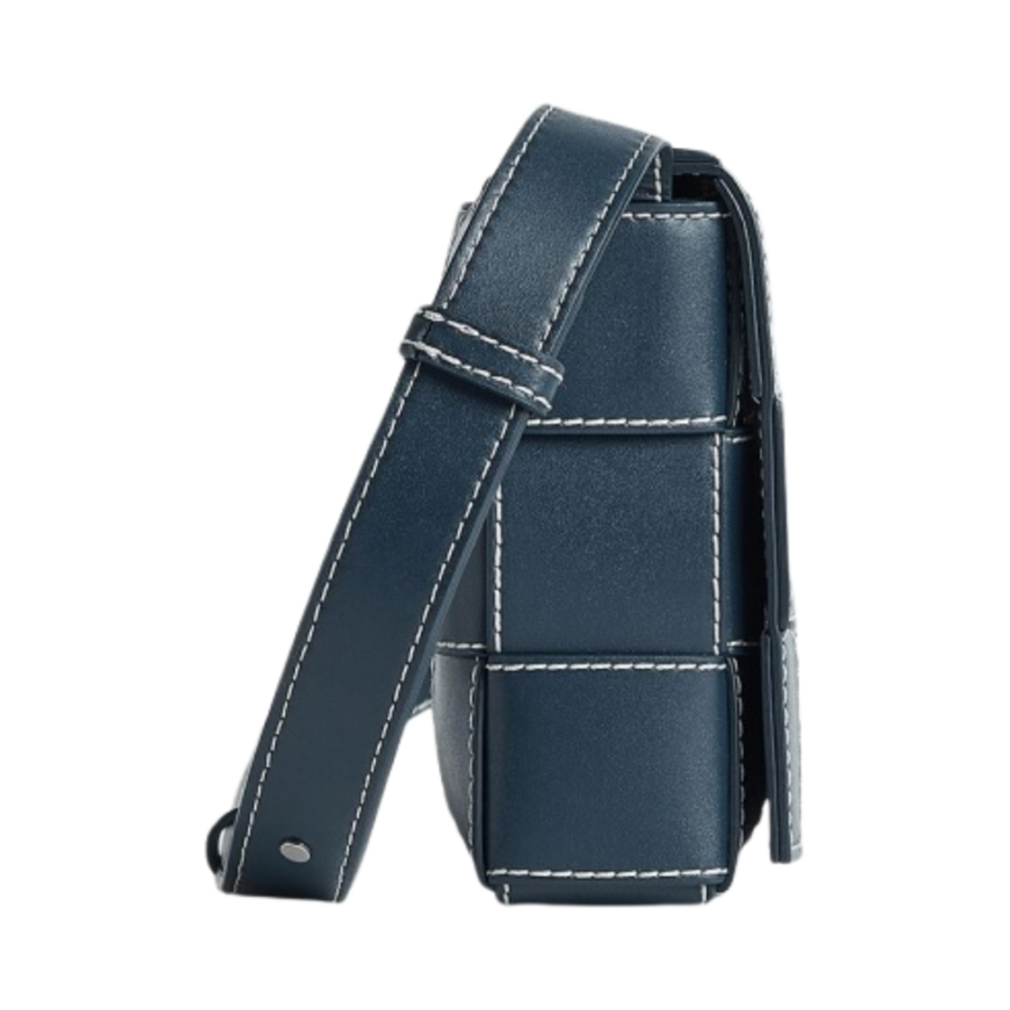 보테가 베네타 카세트 크로스바디백 딥 블루 내츄럴(Bottega Veneta Cassette Crossbody Bag Deep Blue Natural) - 2