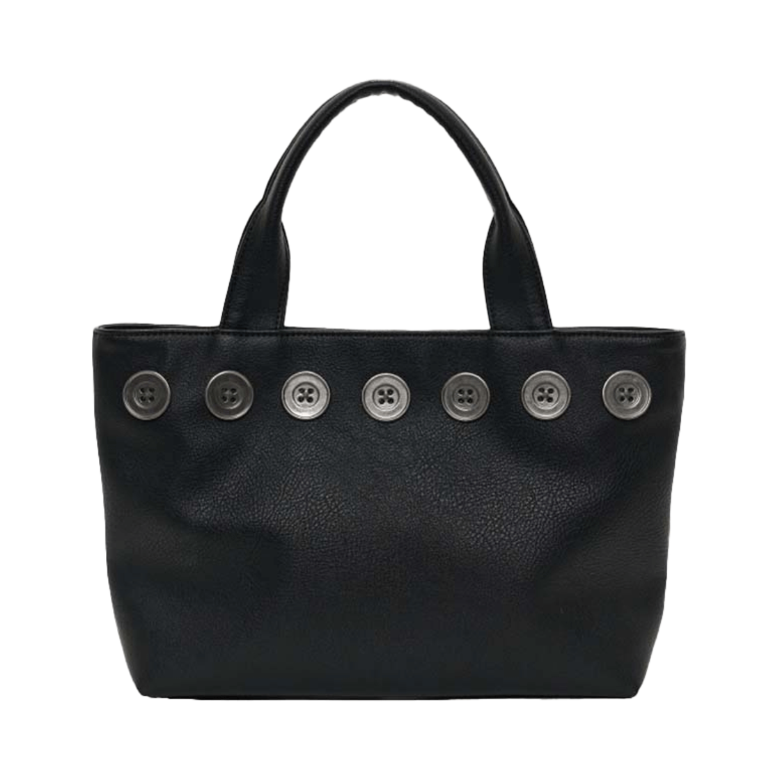 필인더블랭크 선데이 토트백 버튼와이드 블랙