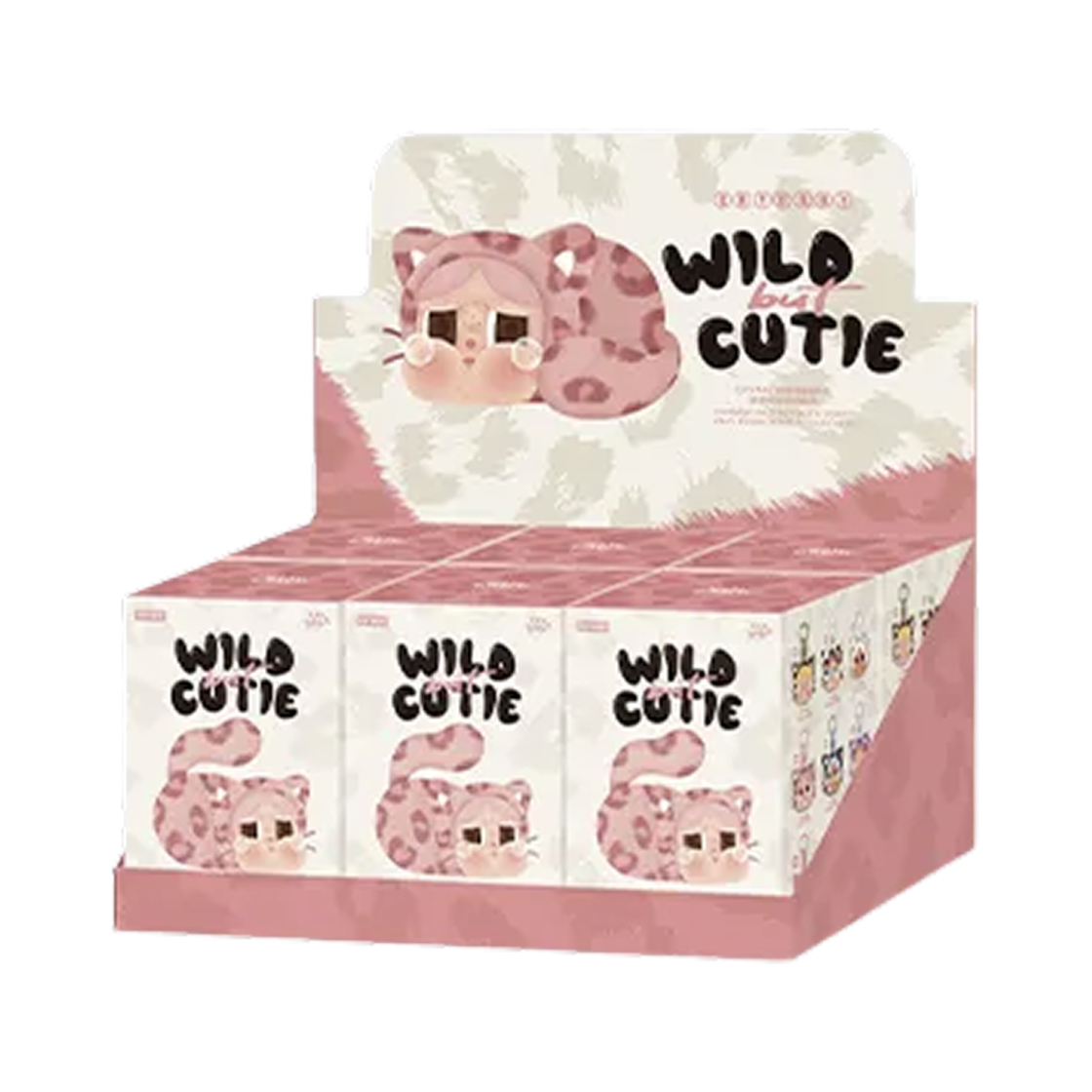 - Pop Mart Crybaby Wild But Cutie Series Vinyl Plush Pendant (6 Blind Boxes)