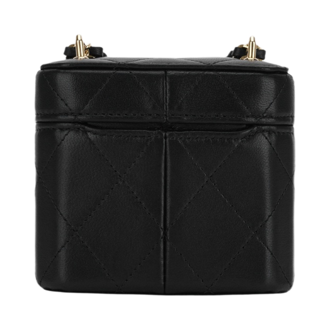 AP3459-B13477-94305 Chanel Clutch with Chain Lambskin & Gold Black - #2