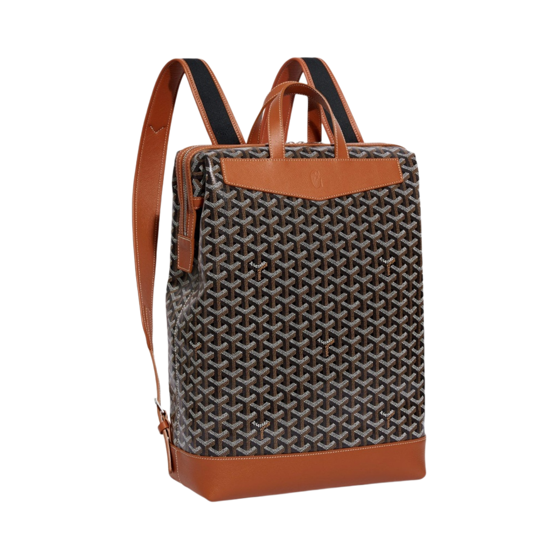 고야드 시잘팡 백팩 블랙 탄(Goyard Cisalpin Backpack Black Tan) - 2