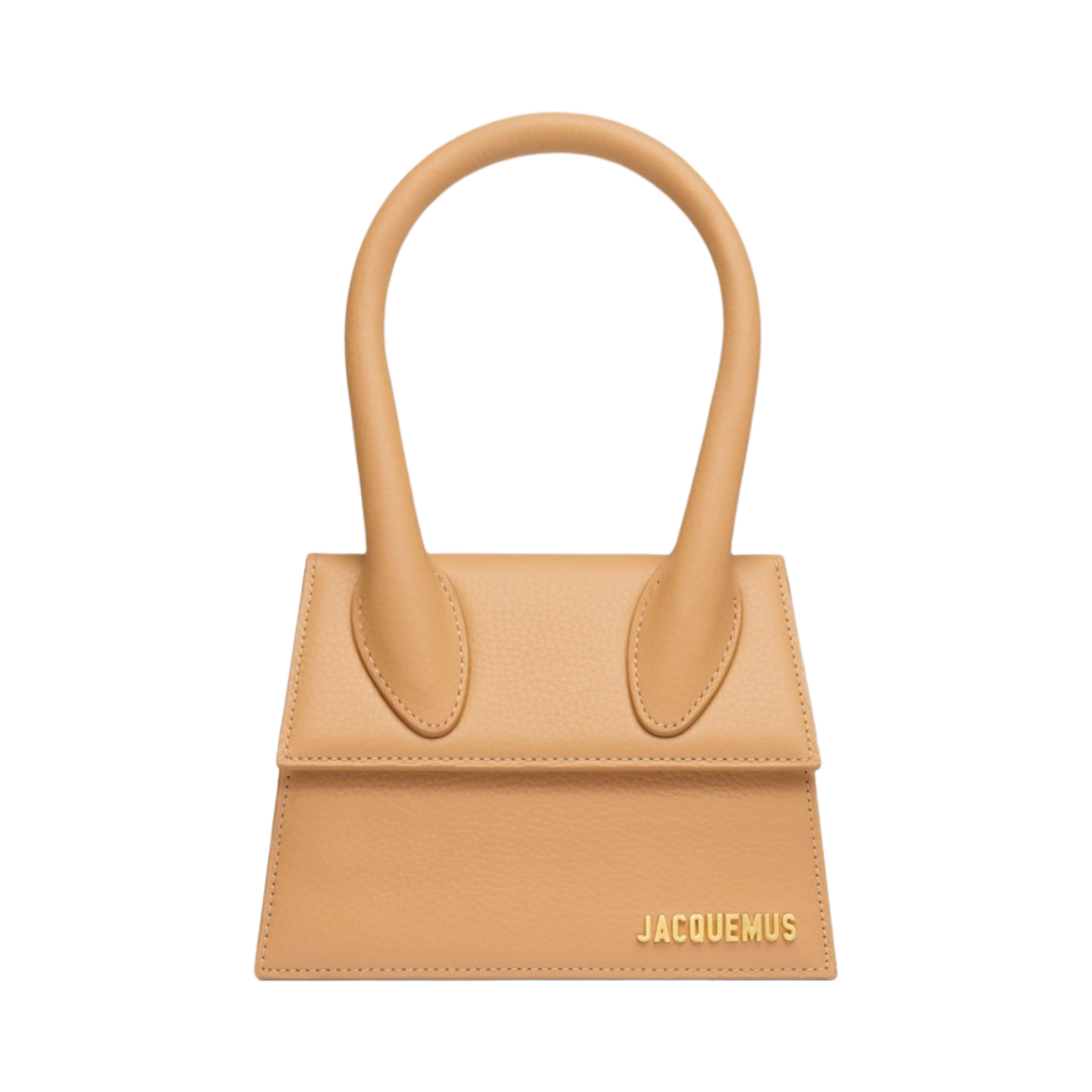 자크뮈스 르 치키토 모옌 시그니쳐 핸드백 카멜(Jacquemus Le Chiquito Moyen Signature Handbag Camel) - 1