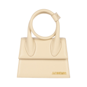 Jacquemus Le Chiquito Noeud Coiled Handbag Beige