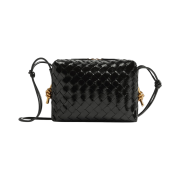 Bottega Veneta Small Loop Camera Bag Black