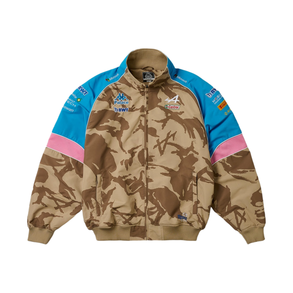 팔라스 x 카파 포 알파인 트랙수트 탑 데저트 카모 - 23FW(Palace x Kappa For Alpine Tracksuit Top Desert Camo - 23FW)
