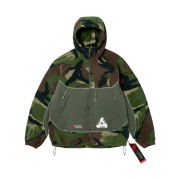 Palace Polartec 3M Hooded Jacket Woodland Camo - 23FW