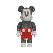 Bearbrick Crystal Decorate Mickey Mouse 400% (R&W 2020 Ver.)