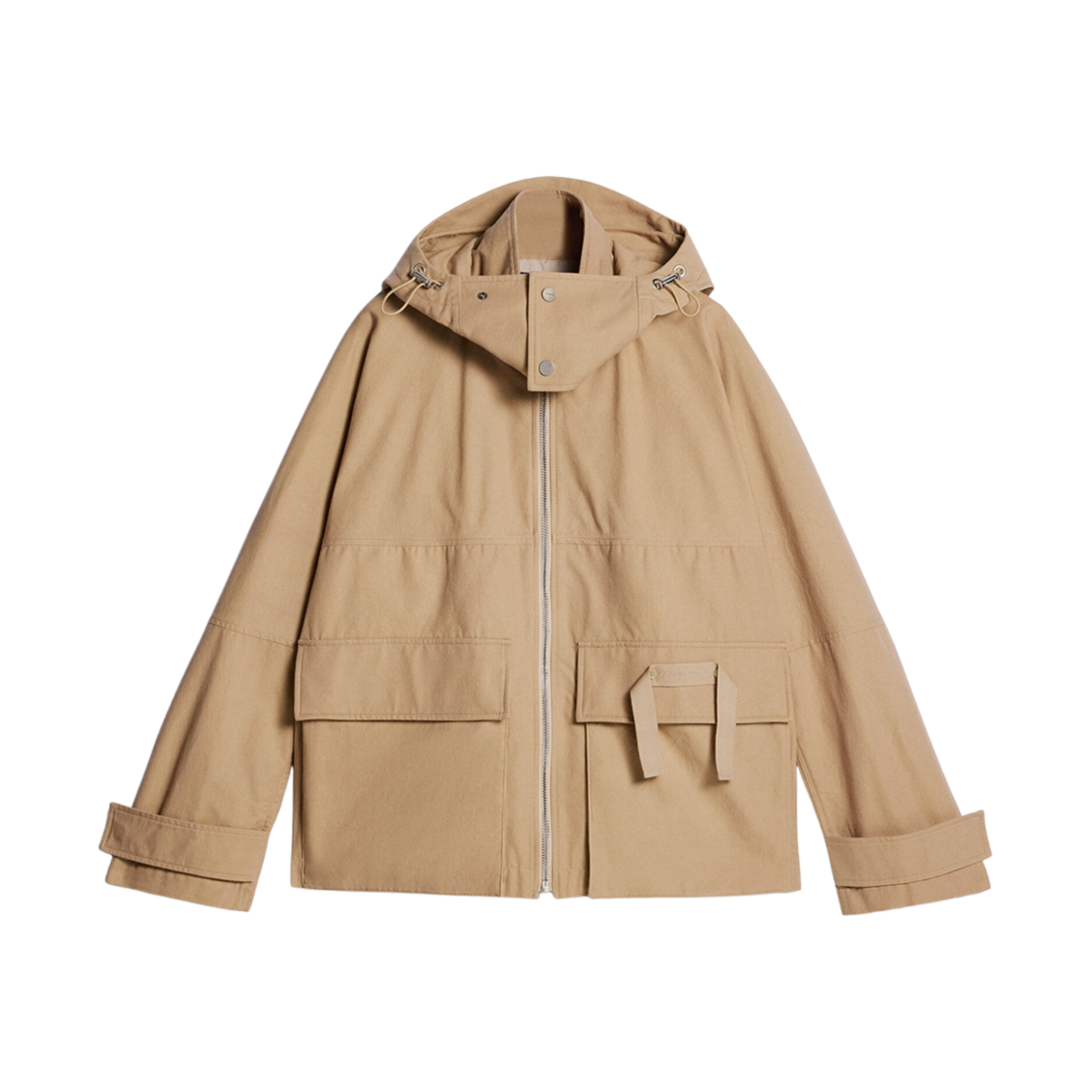 자크뮈스 르 블루종 몰하도 후드 밀리터리 파카 베이지(Jacquemus Le Blouson Molhado Hooded Military Parka Beige)