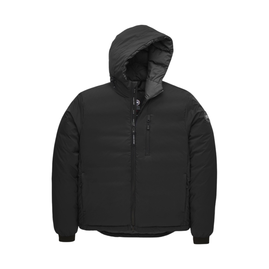 캐나다 구스 롯지 후디 블랙 라벨 블랙 샤인(Canada Goose Lodge Hoody Black Label Black Shine) - 1