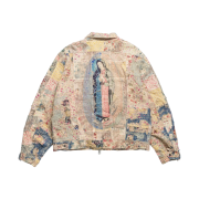 Kapital Boro Zip Up Beige