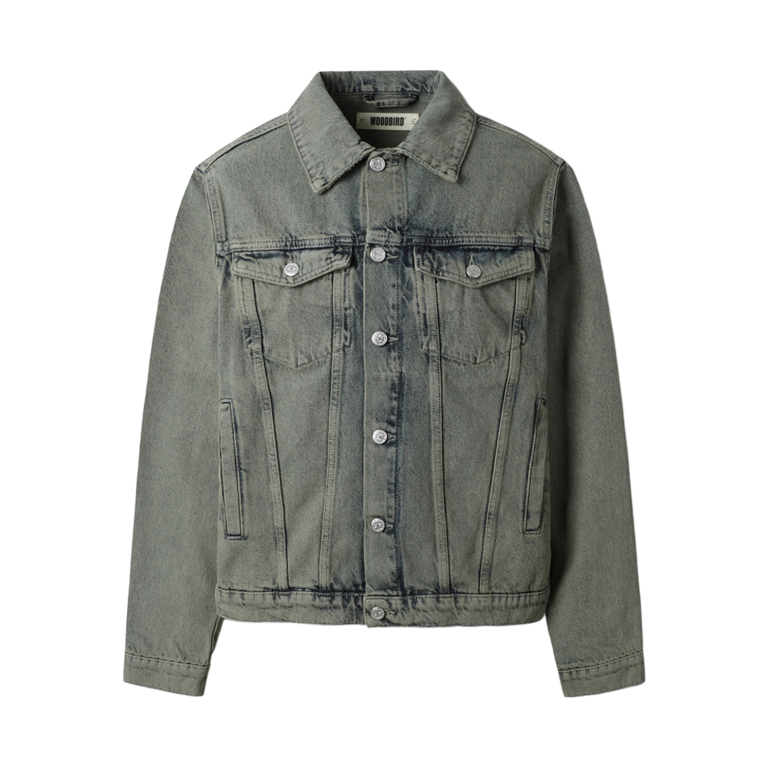 시리즈 워시드 데님 트러커 인디고(Series Washed Denim Trucker Indigo)