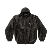 Balenciaga 3b Sports Icon Tracksuit Jacket Black