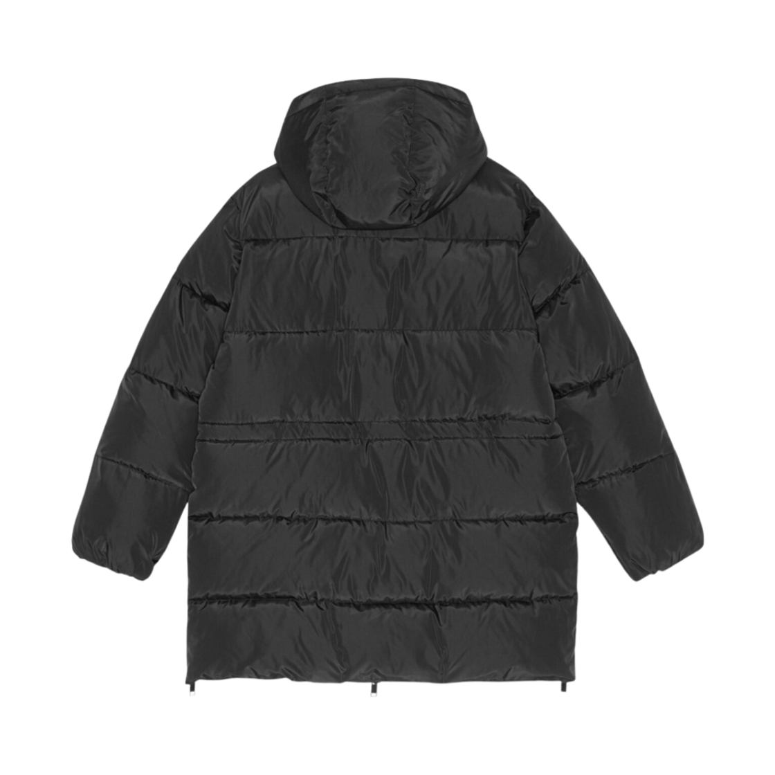(W) 가니 오버사이즈 테크 퍼퍼 미디 자켓 팬텀((W) Ganni Oversized Tech Puffer Midi Jacket Phantom) - 2