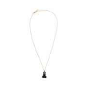 Matin Kim Color Bunny Necklace Black