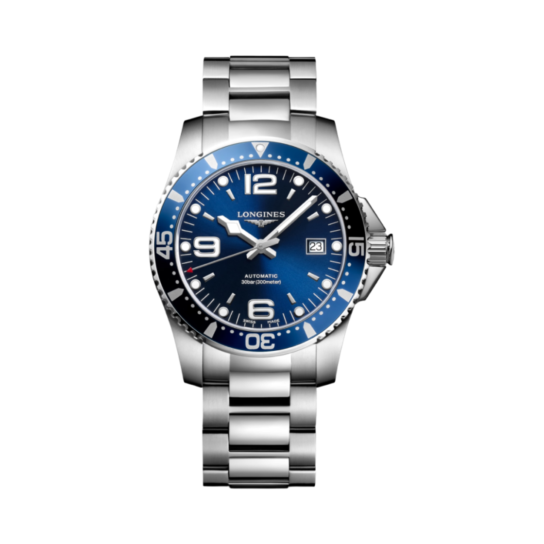 론진 하이드로콘퀘스트 오토매틱 41mm 스테인리스 스틸 블루(Longines Hydroconquest Automatic 41mm Stainless Steel Blue)
