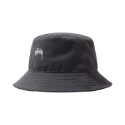 Stussy Stock Bucket Hat Charcoal