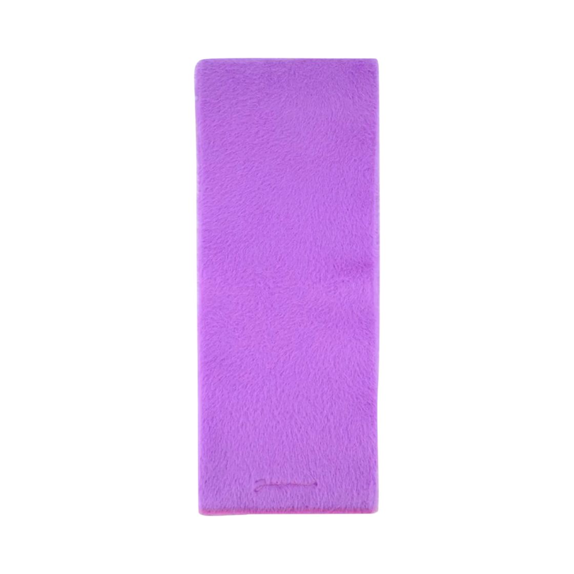226AC437-5080-650 Jacquemus L'echarpe Neve Fluffy Muffler Purple