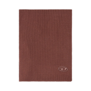Diesel K-Coder Ribbed Wool Blend Muffler Brown