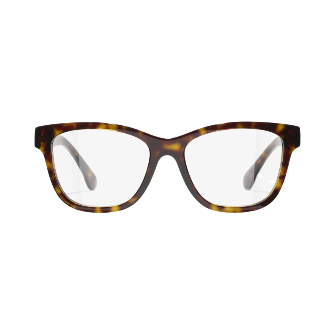샤넬 스퀘어 프레임 아세테이트 & 다크 톨토이즈(Chanel Square Eyeglasses Acetate & Dark Tortoise) - 1