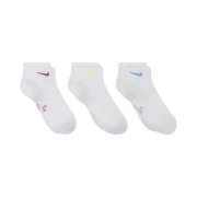 (W) Nike Everyday Cushioned Traning Ankle Socks Multicolor (3 Pack/Korean Ver.)