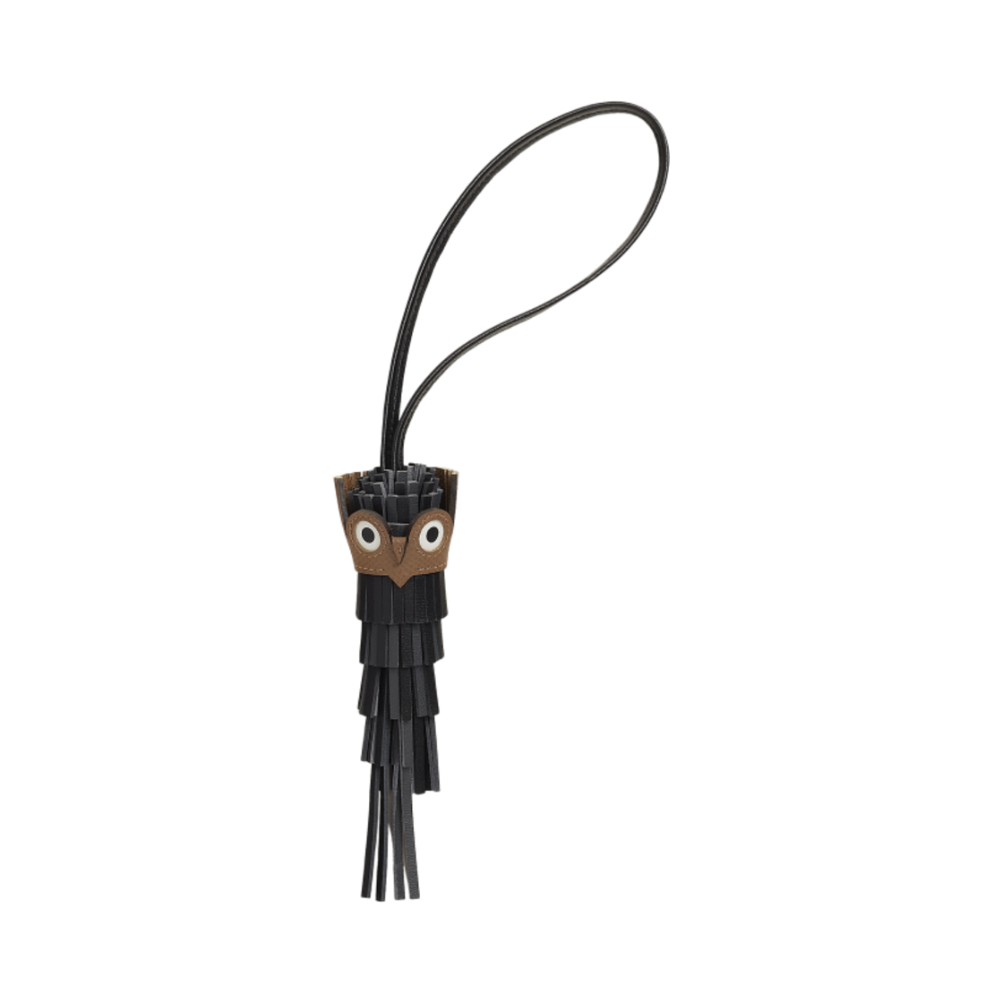 希少★送料込【HERMES】Chouette Charm Milo Swift & Noir Misty Brand New HERMÈS Chouette Charm Agneau Milo Swift in Marfa
