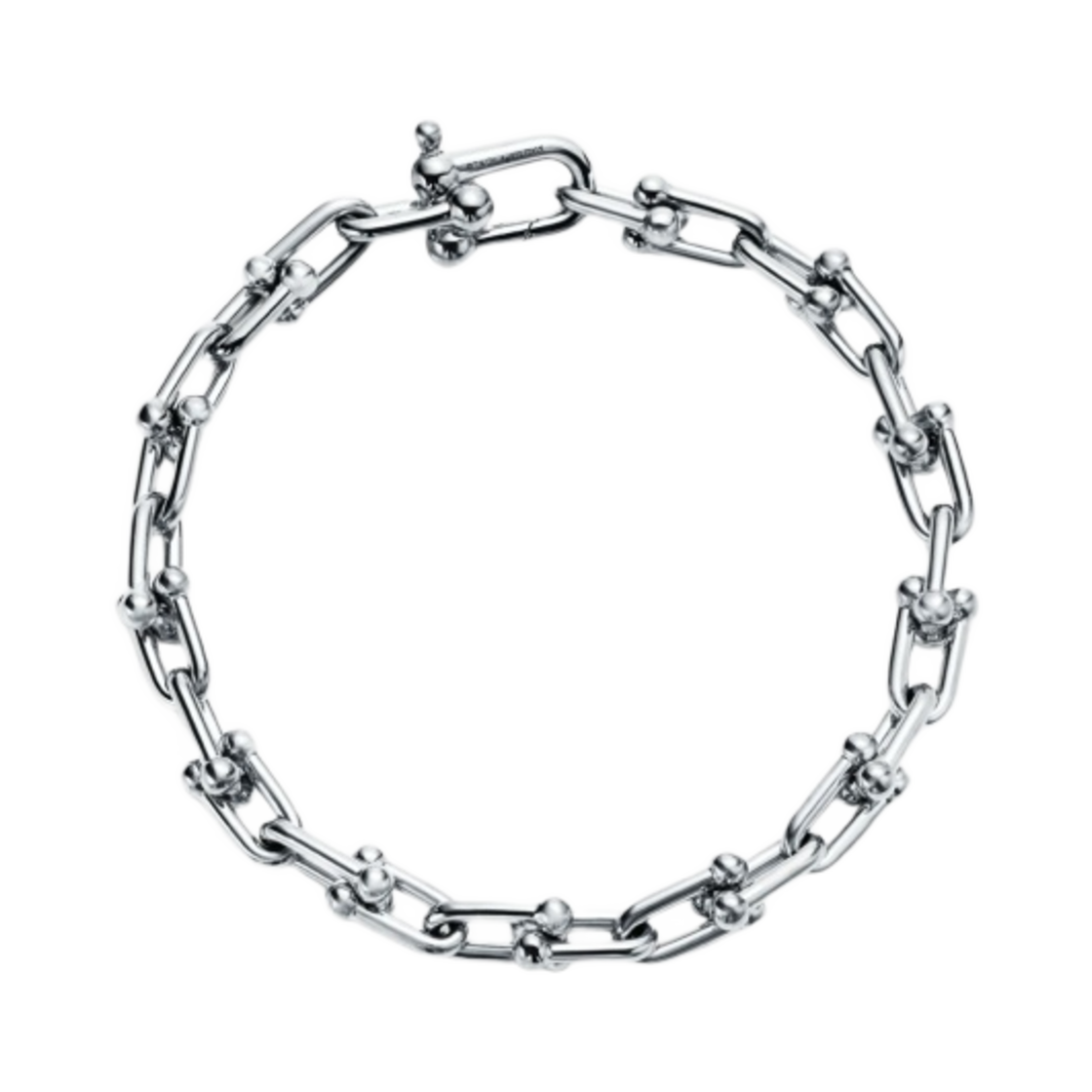 티파니 앤 코 티파니 하드웨어 스몰 링크 브레이슬릿 실버(Tiffany & Co. Tiffany Hardwear Small Link Bracelet Silver)