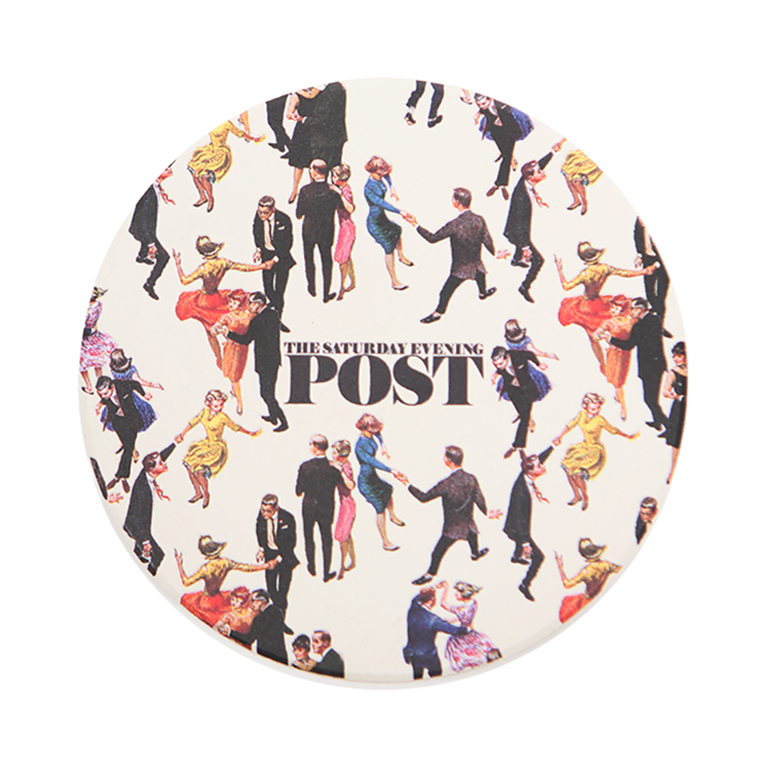 더 새터데이 이브닝 포스트 페스타 컵 코스터 화이트(The Saturday Evening Post Festa Cup Coaster_White)
