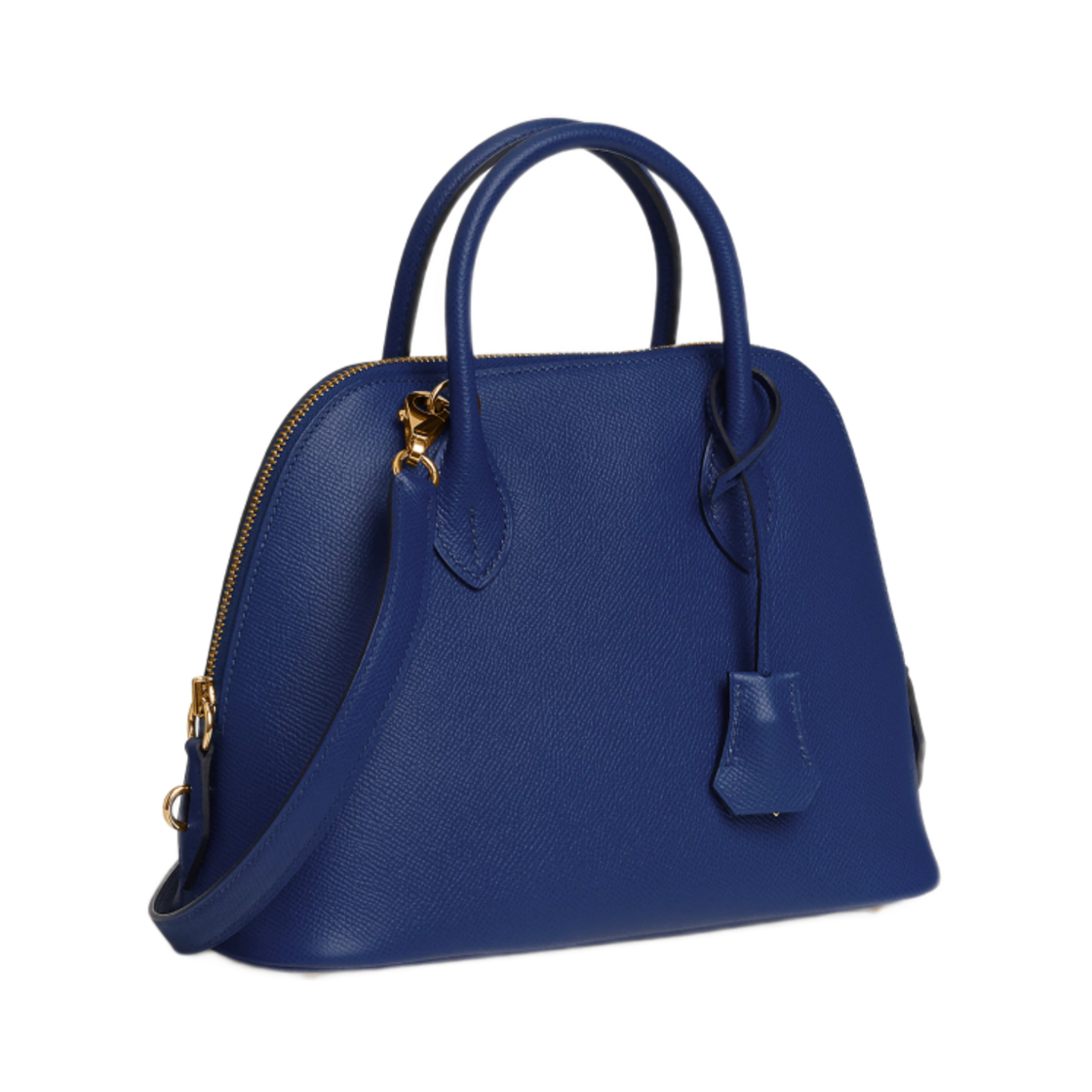 H082798CC73 Hermes Bolide 1923 25 Bag Epsom & Gold Bleu Saphir - #2