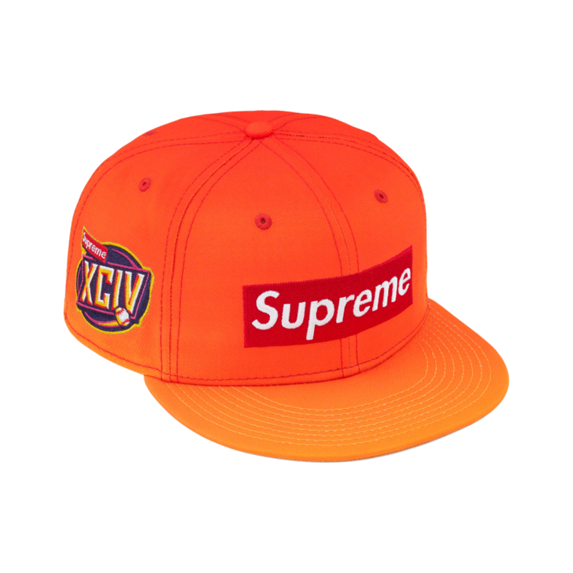 슈프림 그라디언트 박스로고 뉴에라 오렌지 - 23SS(Supreme Gradient Box Logo New Era Orange - 23SS) - 3