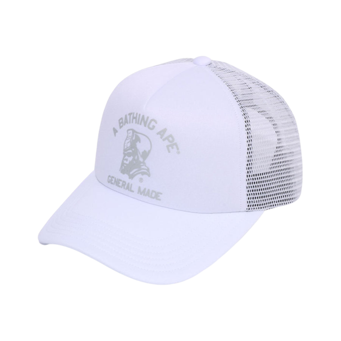 베이프 제너럴 메쉬 캡 화이트