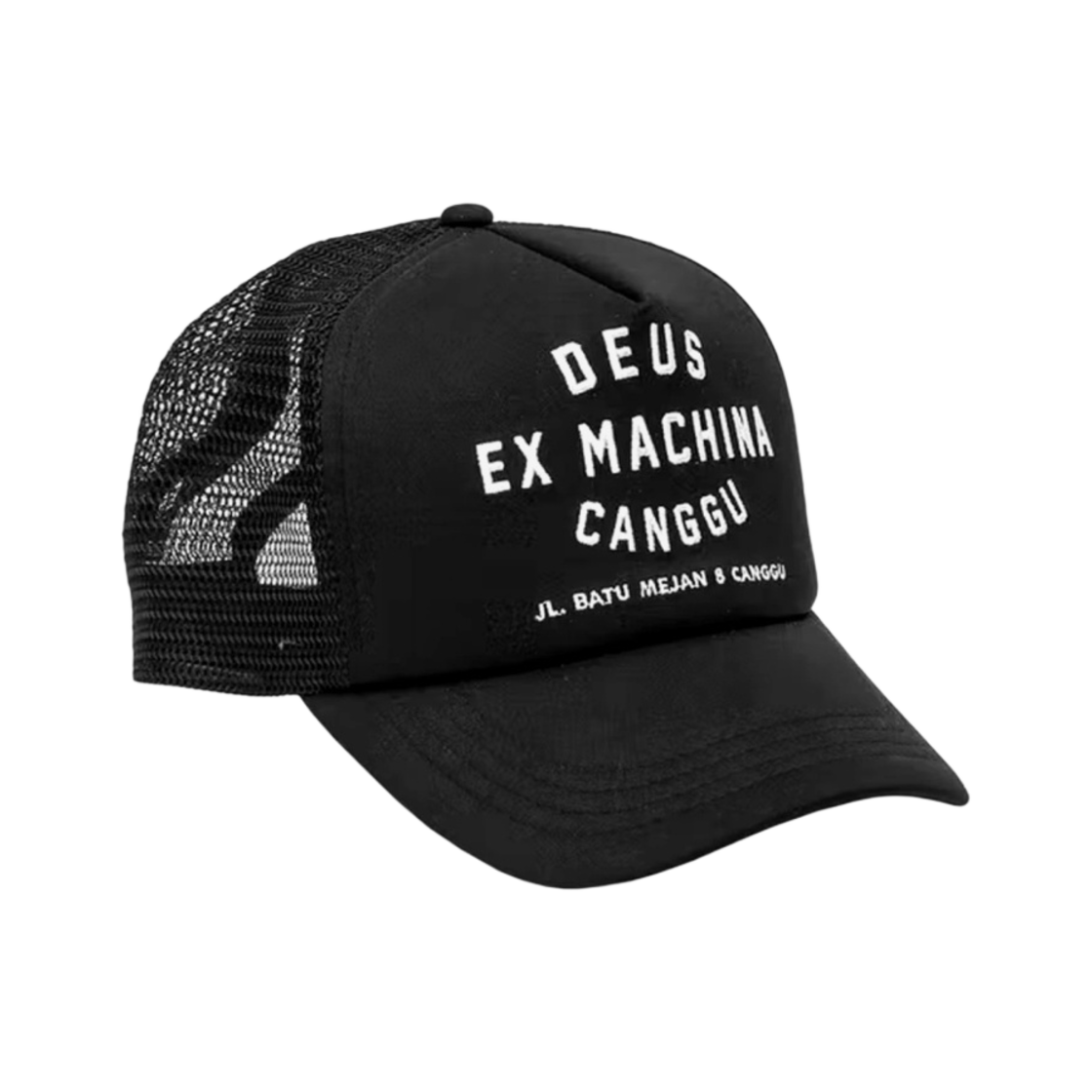 데우스 엑스 마키나 창구 어드레스 트러커 캡 블랙