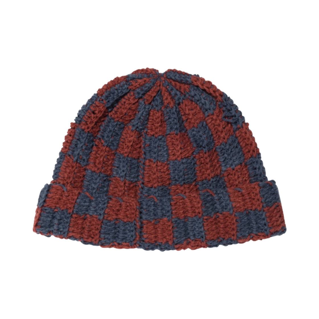 스투시 크로쉐 체커 비니 네이비(Stussy Crochet Checker Beanie Navy) - 2