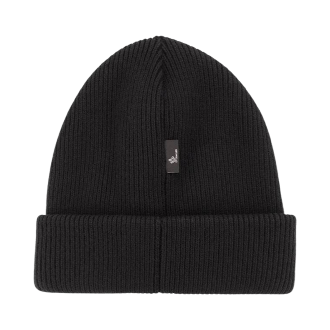 몽클레르 로고 자수 비니 블랙 - 24FW(Moncler Logo Embroidered Beanie Black - 24FW) - 2