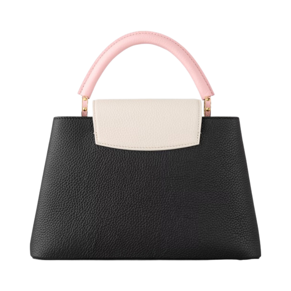 루이비통 카퓌신 MM 블랙 소프트 그레이지 로즈 자스민 핑크(Louis Vuitton Capucines MM Black Soft Greige Rose Jasmin Pink) - 3
