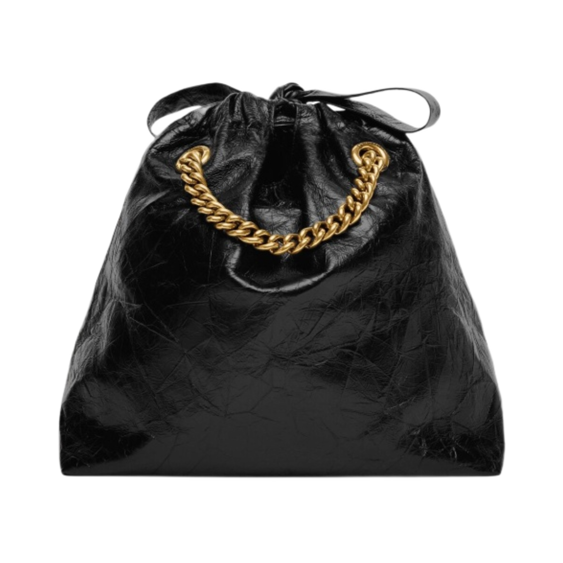발렌시아가 크러쉬 스몰 토트백 블랙(Balenciaga Crush Small Tote Bag Black) - 2
