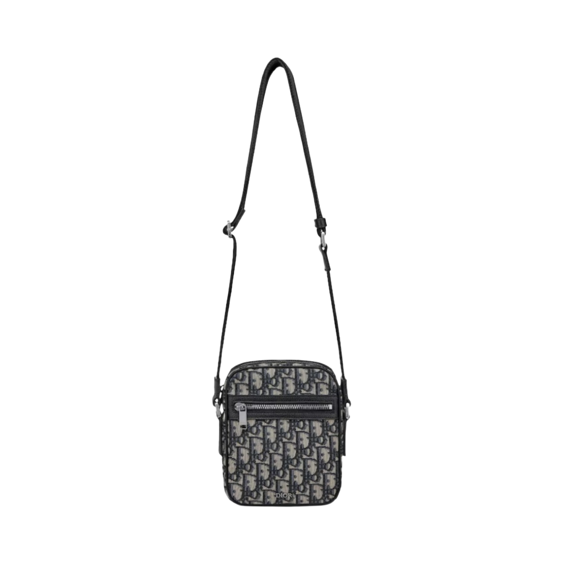 디올 메신저 파우치 베이지 & 블랙 디올 오블리크 자카드(Dior Messenger Pouch Beige & Black Dior Oblique Jacquard) - 2