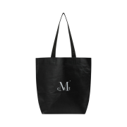 MUCENT Reusable Signature Tote Bag Black