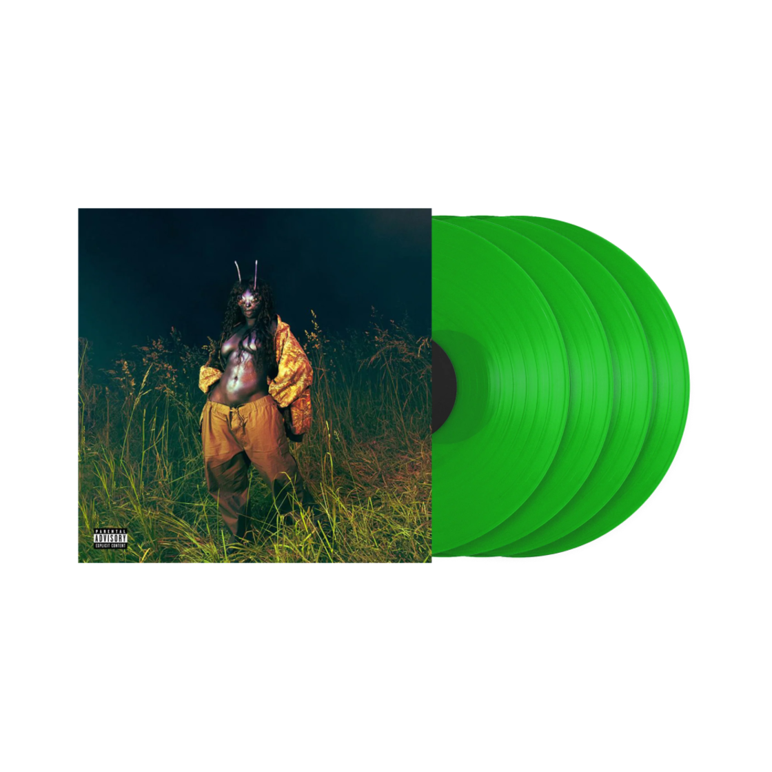 - SZA 2nd Album SOS Deluxe LP Green (4LP)