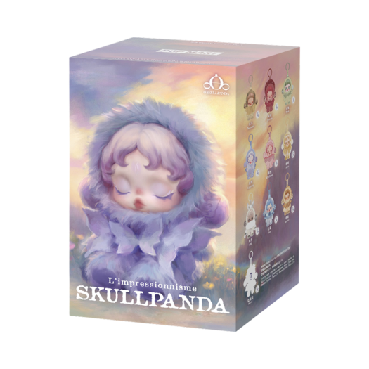 - Pop Mart Skullpanda L’Impressionnisme Series Plush Doll (1 Blind Box)