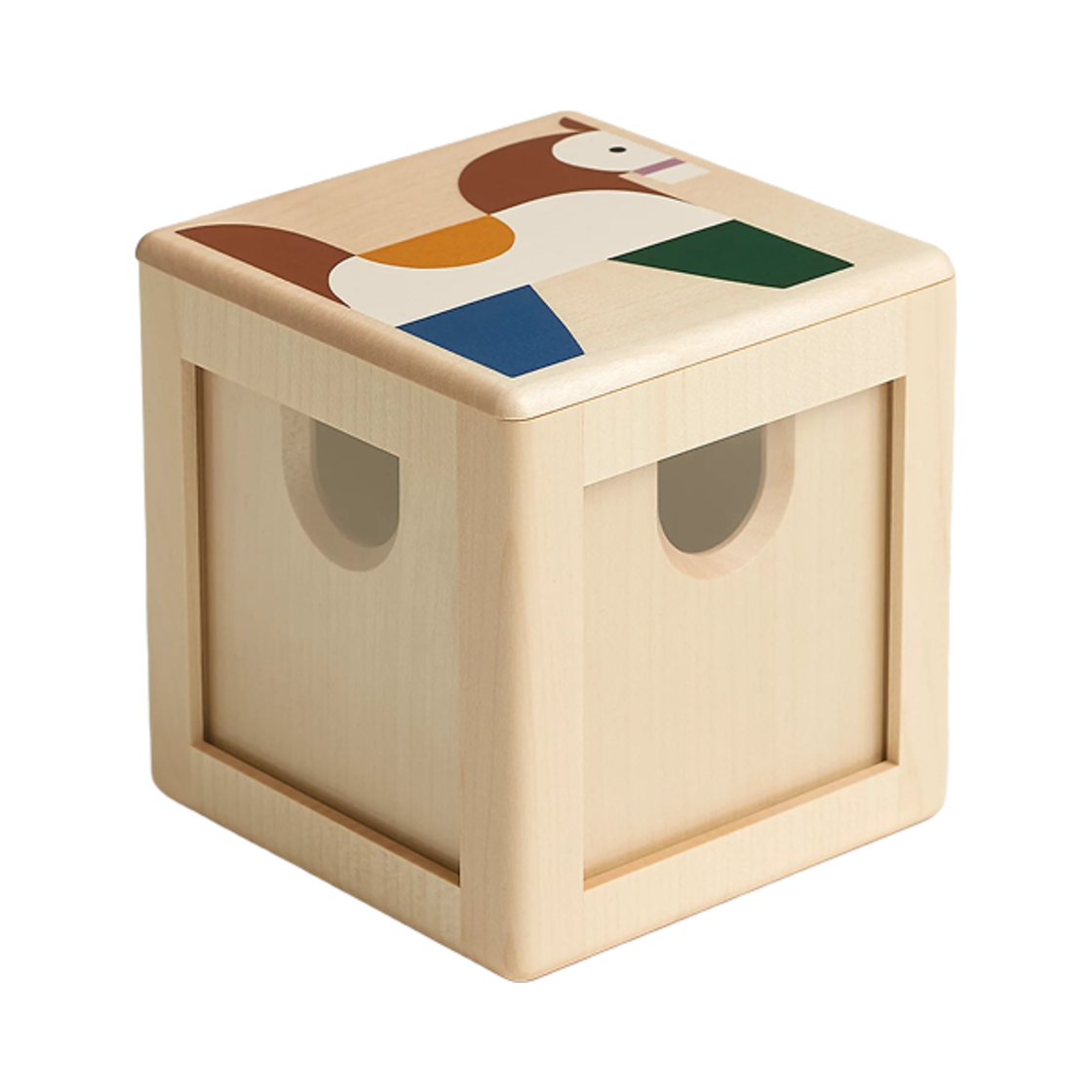 에르메스 아니모 블록 프레임 박스 멀티꼴로르(Hermes Animaux Blocks Frame Box Multicolore)