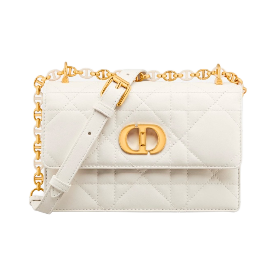 S5169UDAX-M030 Dior Miss Caro Mini Bag Latte Macrocannage Lambskin