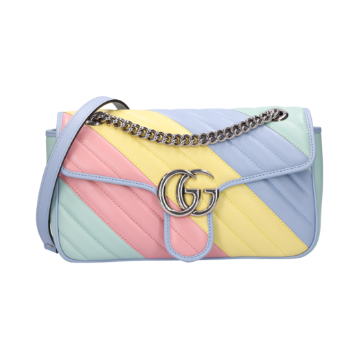 ITKCUWJRQE6C [A등급] GUCCI Vintage Marmont Matelassé Shoulder Bag Leather