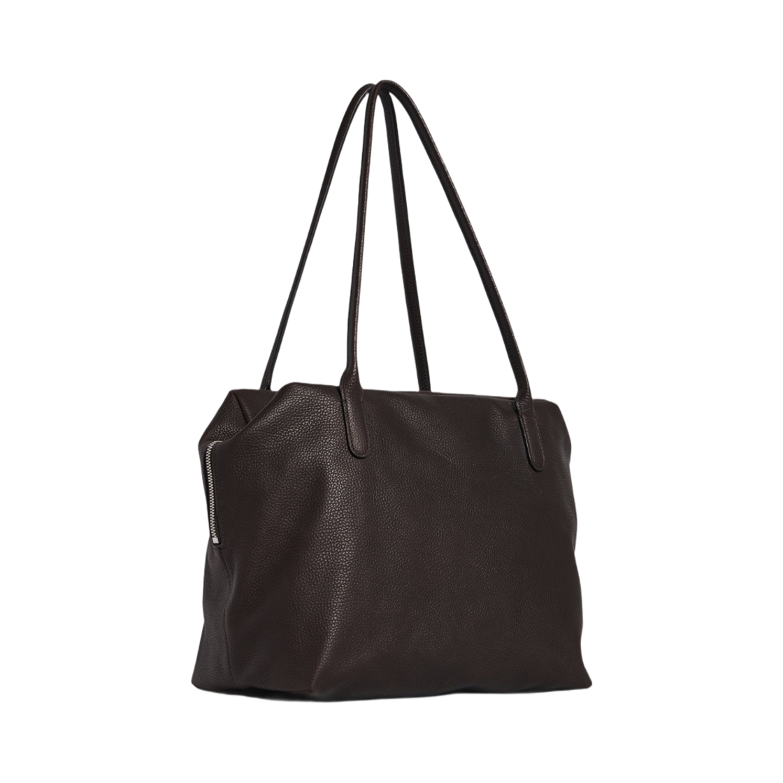 더 로우 헨리 백 레더 브루넷(The Row Henri Bag in Leather Brunette) - 2