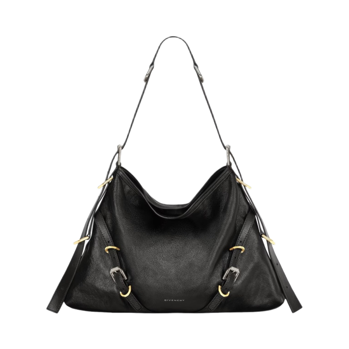 지방시 가죽 미디움 부아유 백 블랙(Givenchy Medium Voyou Bag in Leather Black)