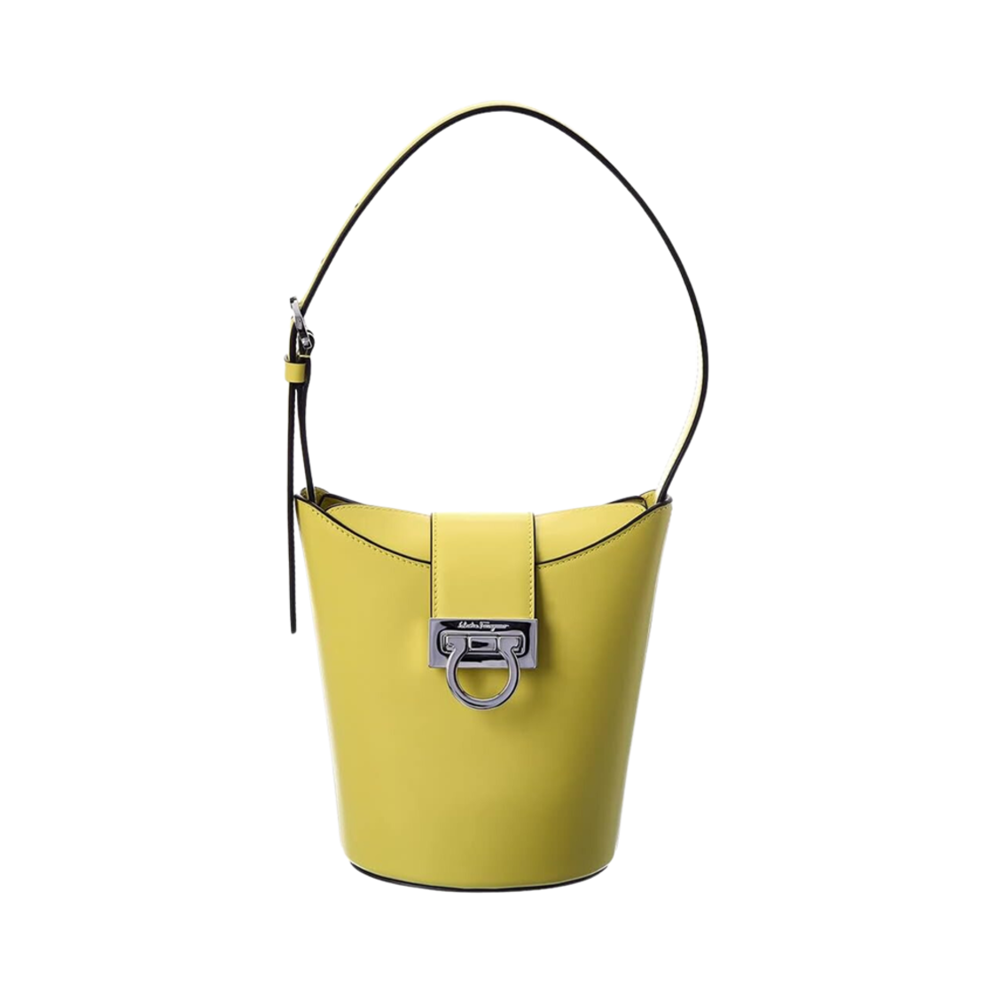 211194-754434 Ferragamo Small Trifolio Shoulder Bag Yellow