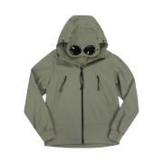 (Kids) C.P. Company U16 Shell-R Goggle Jacket Bronze Green - 23SS