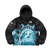 Supreme x The North Face Statue of Liberty Baltoro Jacket Black - 19FW