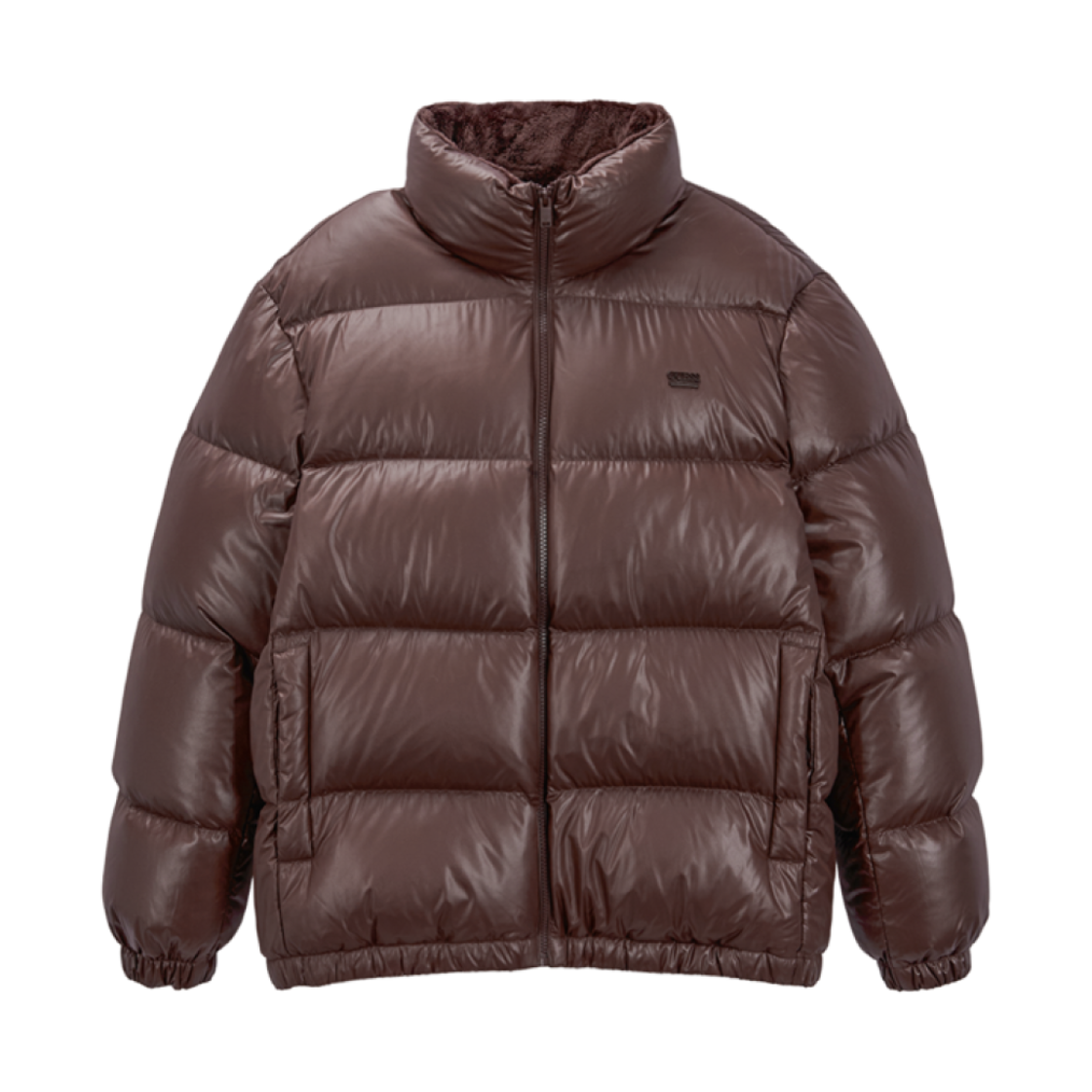 MO4W9891-BRN Guess New Basic Puffer Brown